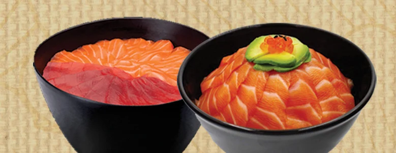 Un chirashi tel qu’il est servi